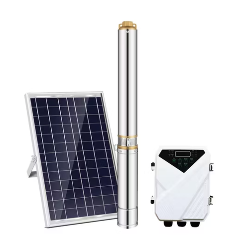 Solar Compatible Stainless Steel Submersible Well Pump (3"/4")