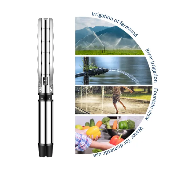 6SP 3-Phase High-Pressure Submersible Well Pump